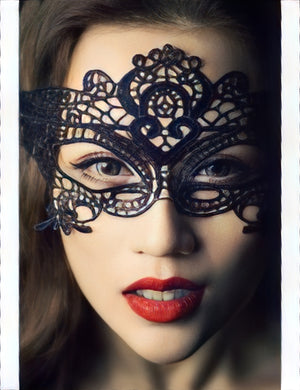 Maschera in pizzo veneziano