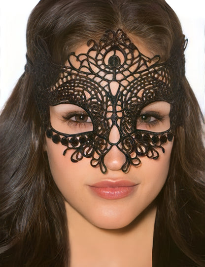 Máscara de encaje veneciano