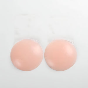 Discreet push-up nipple cover made of silicone